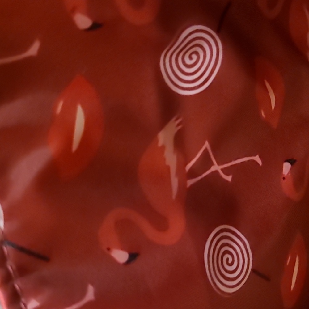 Lancome Red and Orange Tote Bag - Picture 4 of 8